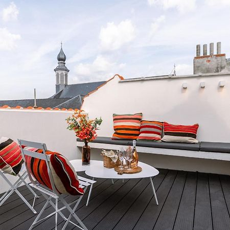 Duplex-Apartment With Terrace On Top Location In Ghent Luaran gambar