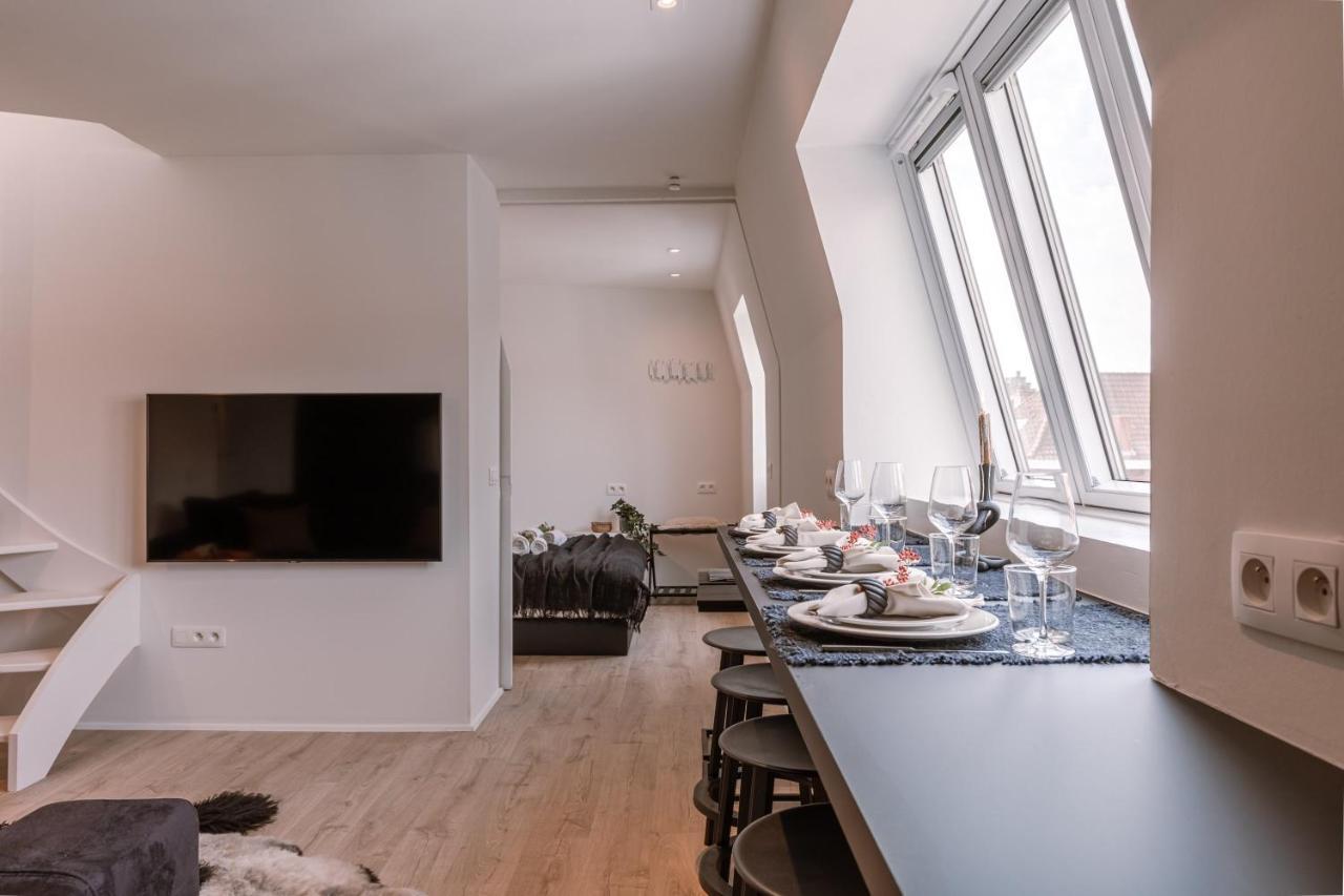 Duplex-Apartment With Terrace On Top Location In Ghent Luaran gambar