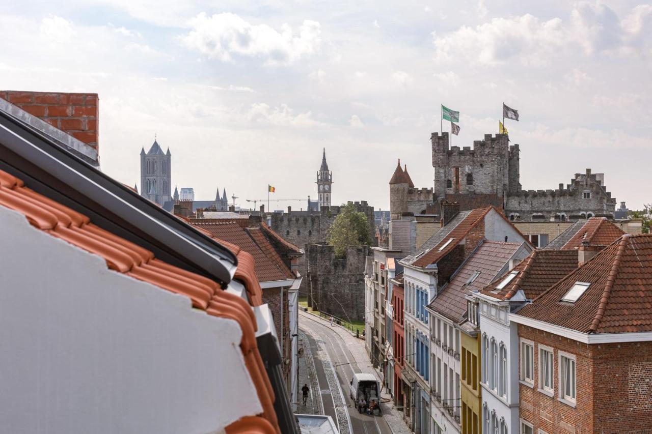 Duplex-Apartment With Terrace On Top Location In Ghent Luaran gambar