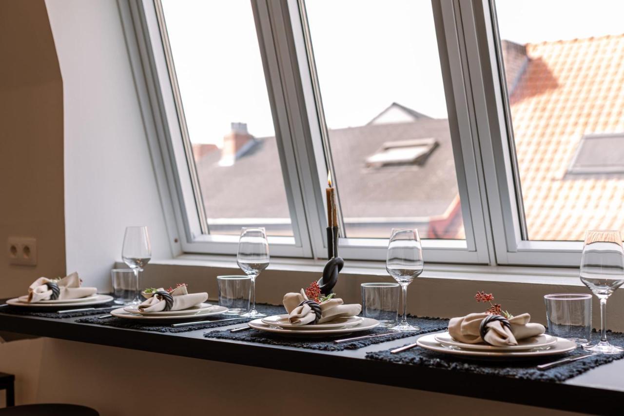 Duplex-Apartment With Terrace On Top Location In Ghent Luaran gambar