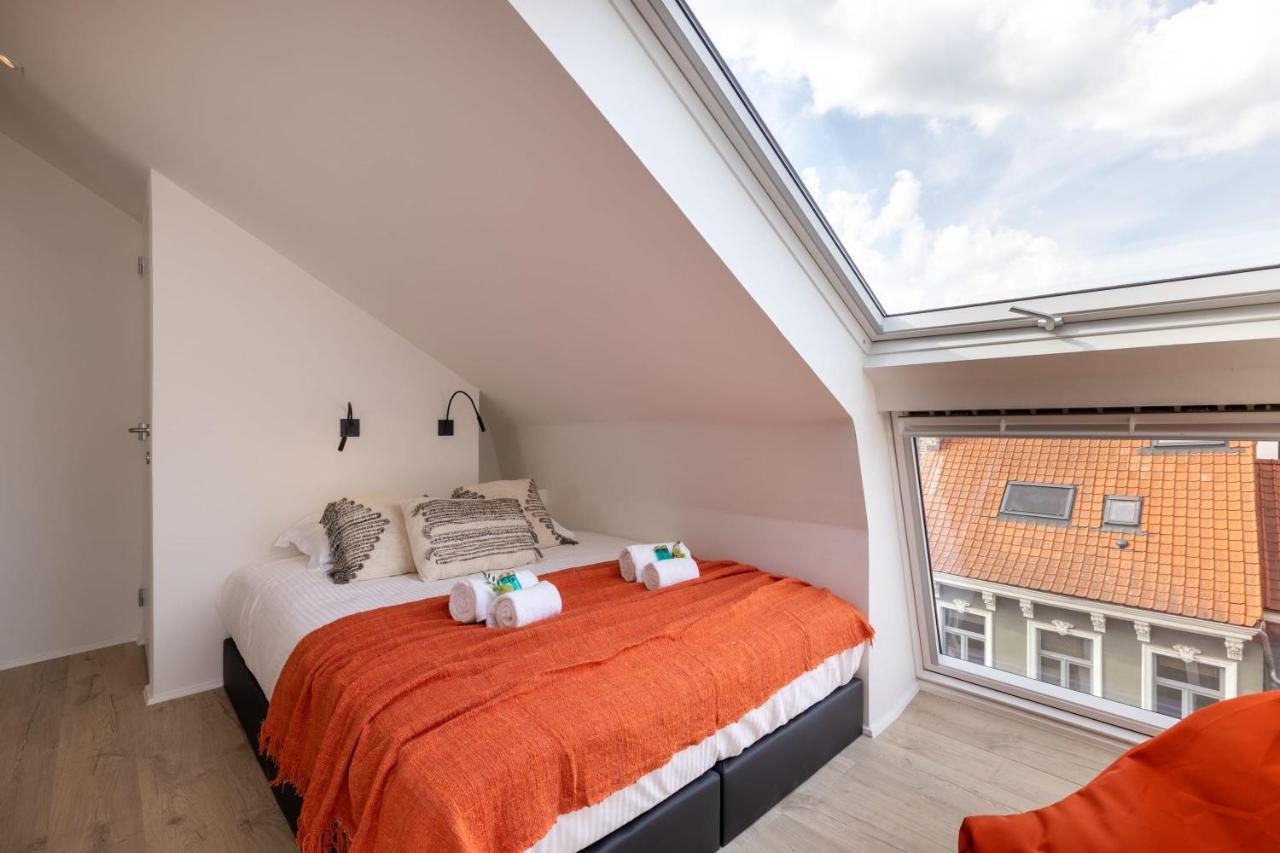 Duplex-Apartment With Terrace On Top Location In Ghent Luaran gambar